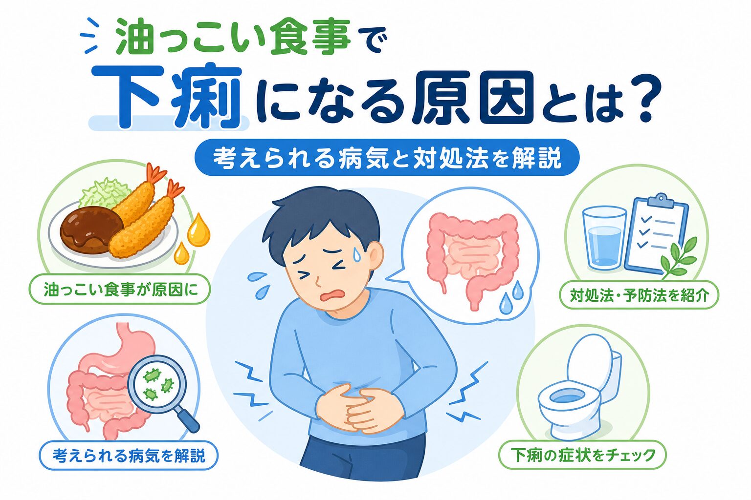 食べ 過ぎ 下痢 なぜ