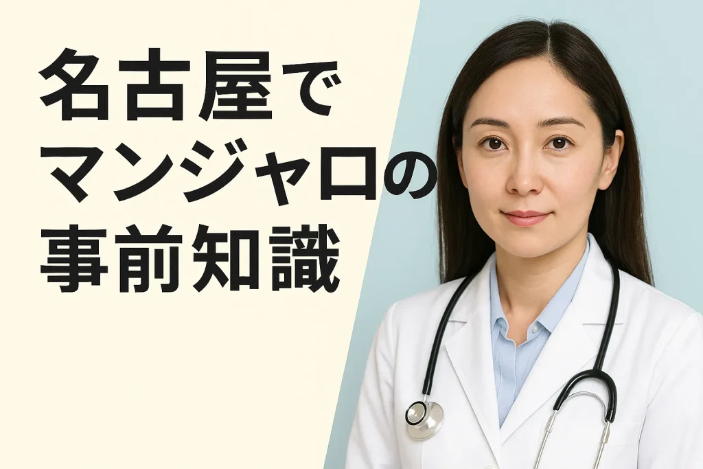 名古屋でマンジャロの事前知識