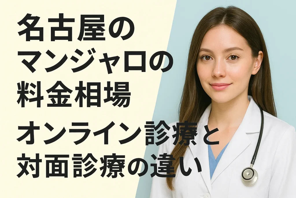 名古屋のマンジャロの料金相場